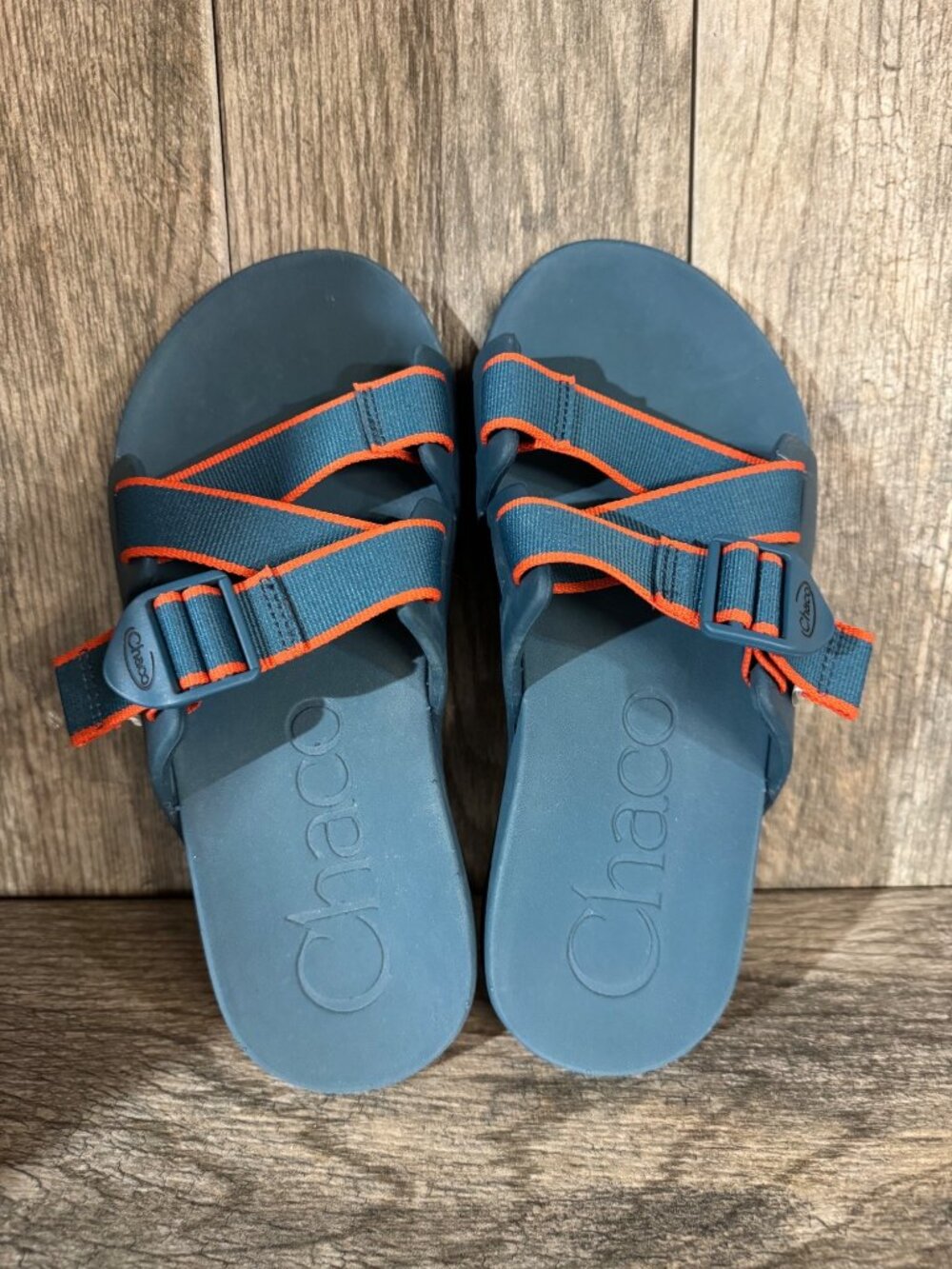 Chaco Chillos Cobolt Blue Slide Sandals Men's Size 7 JCH 108295 - Picture 9 of 9